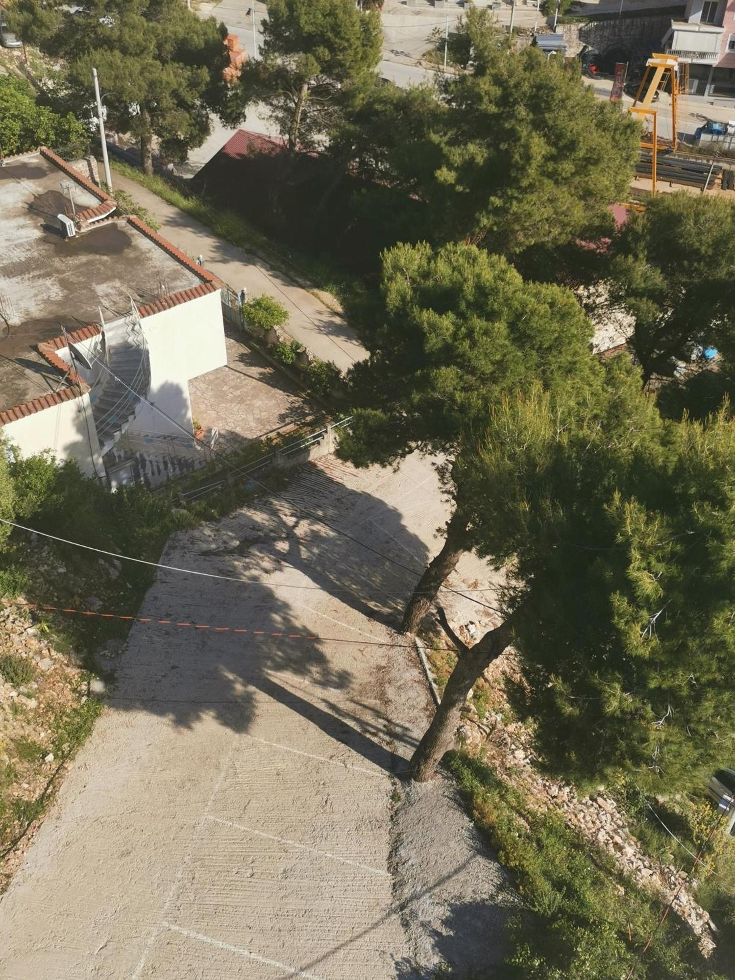 Davids Apartments Sarande Bagian luar foto